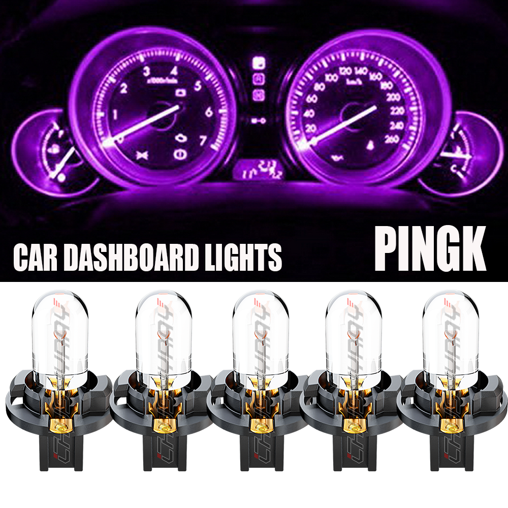 Dash Instrument Cluster Gauge PINK LED LIGHTS BULBS KIT FOR 94-97
