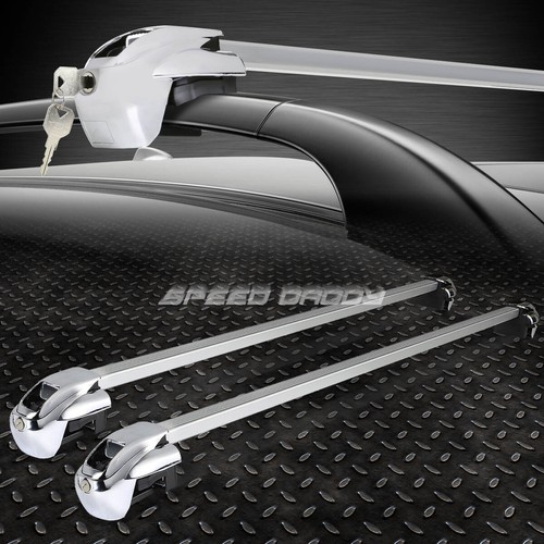 54"ALUMINUM ROOF RACK/RAIL CAR/SUV TOP CLAMPON CROSSBAR LUGGAGE CARGO RACK+LOCK eBay