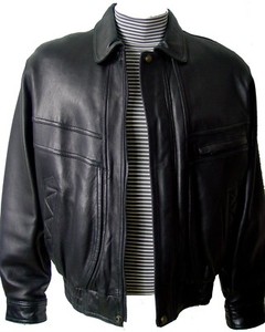 medium tall leather jacket