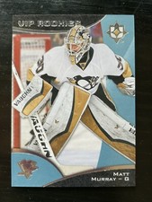 2015-16 Hockey Upper Deck Ultimate VIP Rookies Penguins Matt Murray VIPR-4 RC SP