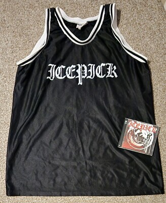 Icepick Basketball Jersey & CD XXL Hatebreed Jamey Jasta Hardcore