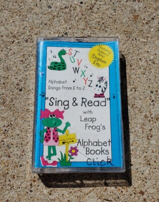  Sing And Read S To Z with Leap Frog's Book Click Cassette Tape 