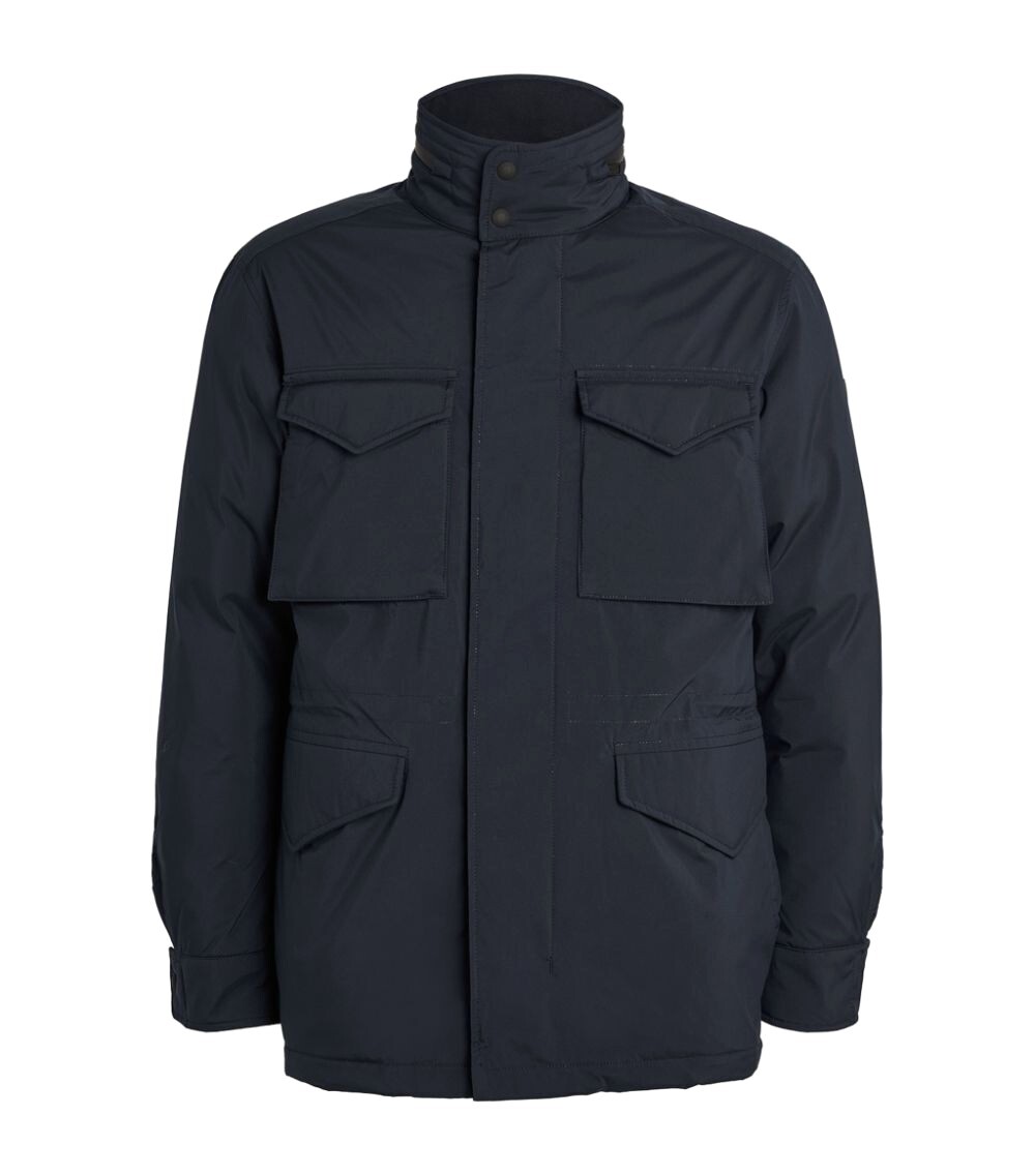 ジャケット・アウター RRL field jacket black Medium size RRL - Thacker Cotton-Ripstop Field Jacket - Black RRL
