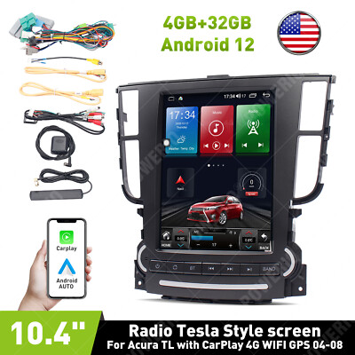 NEW Opened box Android 4GB+32GB Car Radios GPS Navigation For Acura TL 2003~2008