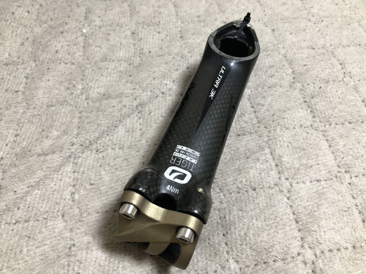 Most Tiger Ultra 3K Aero Matte Black 120Mm Os Stem Ahead Most Tiger Ultra 3K Aero Matte Black 120Mm Os Stem Ahead