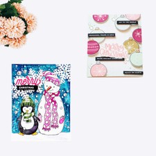 New DIY Scrapbooking Embossing Craft Silicone Letter Christmas Ball Clear Stamps