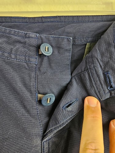 Patagonia Men's Cargo Shorts Size 32 Dark Blue - Picture 3 of 5