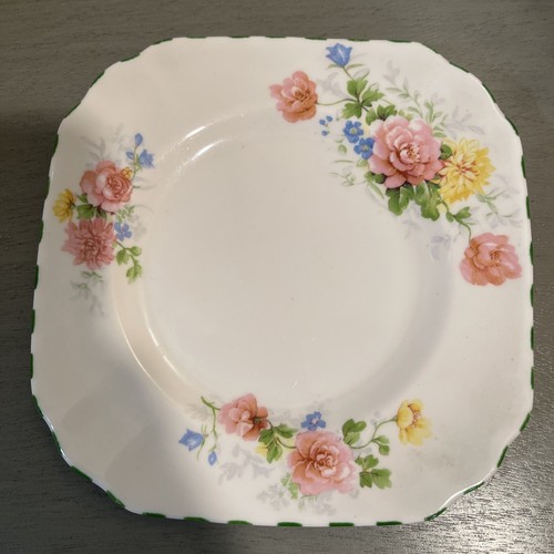 Tuscan Floral Plate Fine English Bone China 6.25” Made in England - Picture 2 of 8