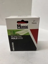 Morse 3" Bi-Metal Hole Saw