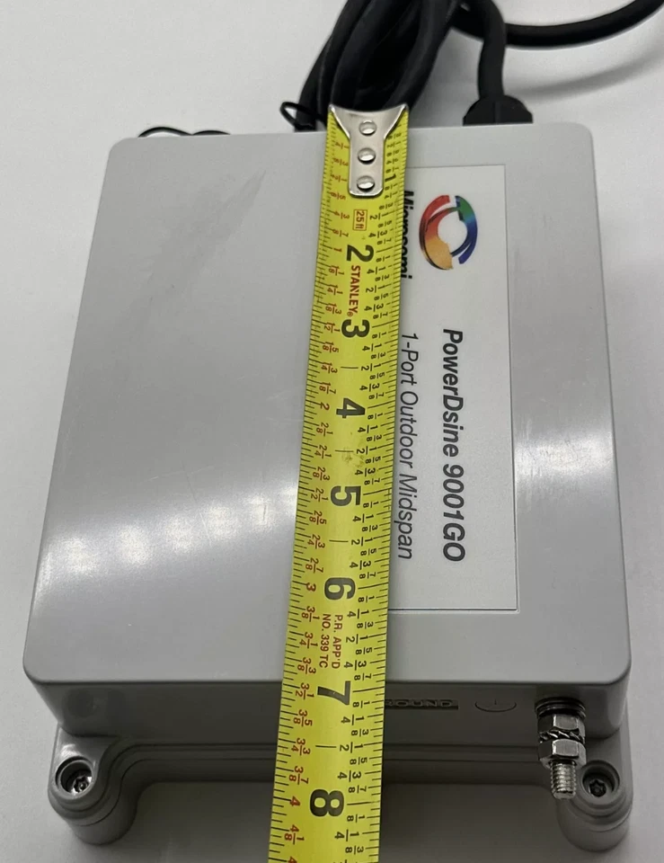 Microsemi PowerDsine PD-9001GO/AC-NA  Special: PD-6530G302 55Vdc/100-240 VAC New - Image 3 of 4