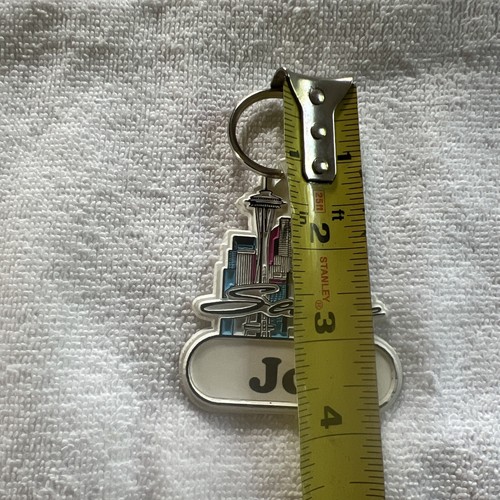 Vintage Seattle Rubber Keychain Name Tag “JOY” - Picture 5 of 9