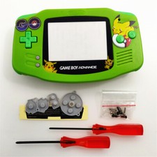 Apple Green Pokemen GO Shell Case Housing for Nintendo Game Boy Advance GBA