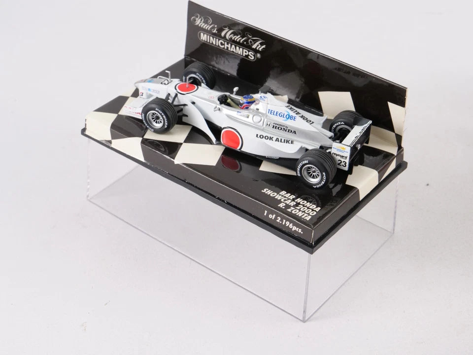 Minichamps 1/43 Bar Honda Showcar 2000 Ricardo  Zonta  430000073 430 000073 - Photo 4/4