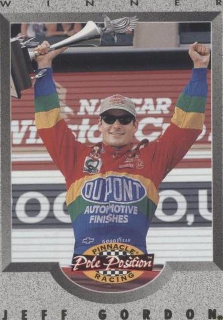 1996 Pinnacle Pole Position - Jeff Gordon #69 - 1 of 1