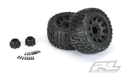 #ad Pro Line Trencher LP 3.8quot; All Terrain Tires Mounted for 17mm MT Mounted on Ra... $54.99