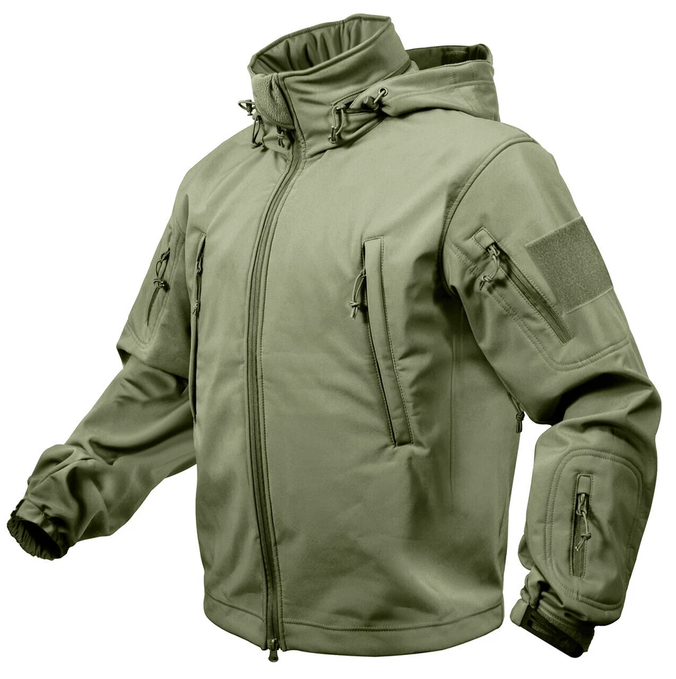Rothco Special OPS Tactical Softshell Jacket - Olive Drab - Image 2 of 4