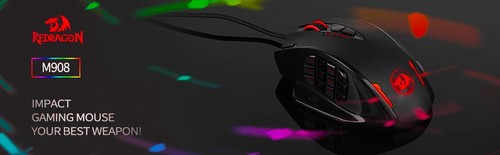 Backlight LED USB Wired Gaming Mouse 18 Programmable Mouse Buttons 12400 DPI - Picture 9 of 17