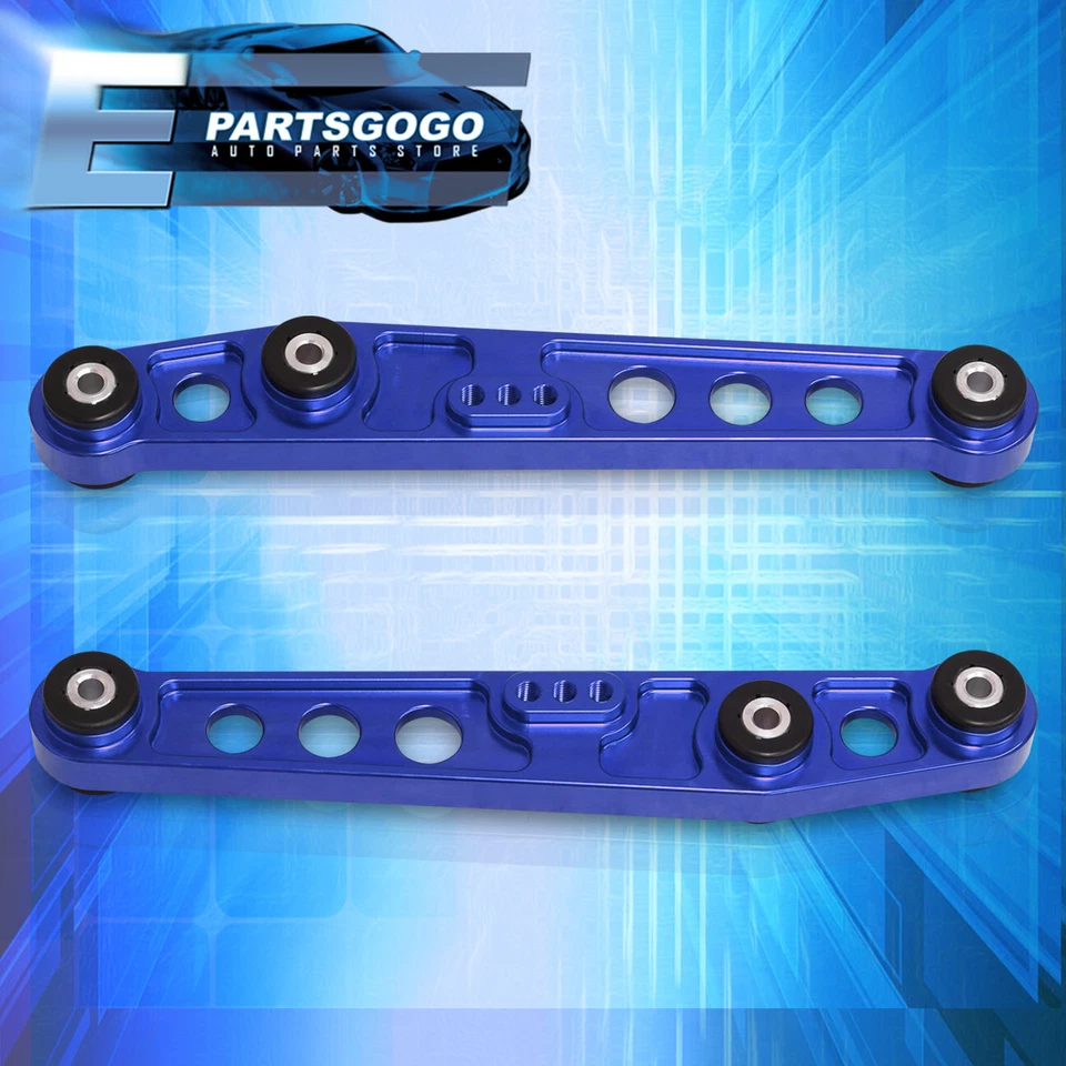 For Honda Civic CRX EG EF 88-95 JDM Rear Lower Control Arms Suspension LCA Blue Foto 3 de 3