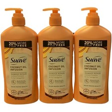 2 Suave 28 Oz Coconut Oil Infusion Damage Repair Conditioner QuenchLock 18oz x 3