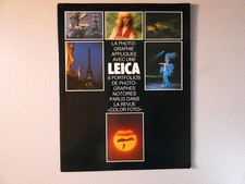 LEITZ LEICA Broschüre La Photographie appliq...