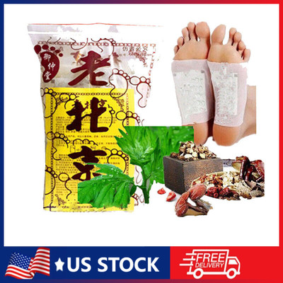 120 count Herbal Detox Foot Pads - Deep Cleansing Body Toxin Removal
