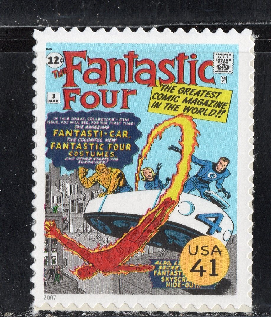 アンファン　ポスト 4159N * FANTASTIC FOUR * MARVEL COMICS * US Postage Stamp