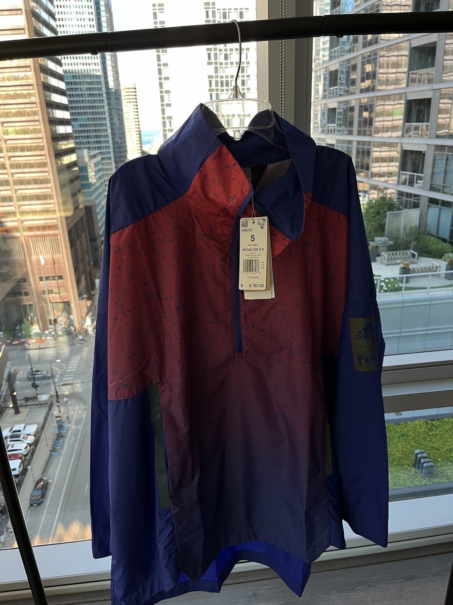 Mens Size S Adidas Myshelter Wind RDY Packable Jacket