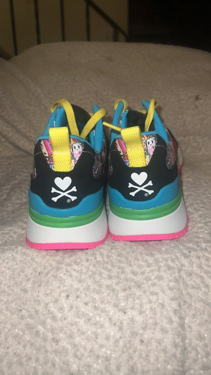 SKECHERS Tokidoki スニーカー 8 (US) Skechers x Tokidoki Women's Roadies - Tokiroadie Black/Multi