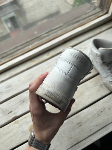 SK8🚨 Supra Vaider Zapato de Skate Zapatos de caña alta Raro Y2k Con logotipo Subterráneo - Imagen 6 de 16