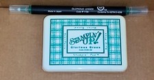 Stampin' Up GLORIOUS GREEN Ink Pad Marker Old Style