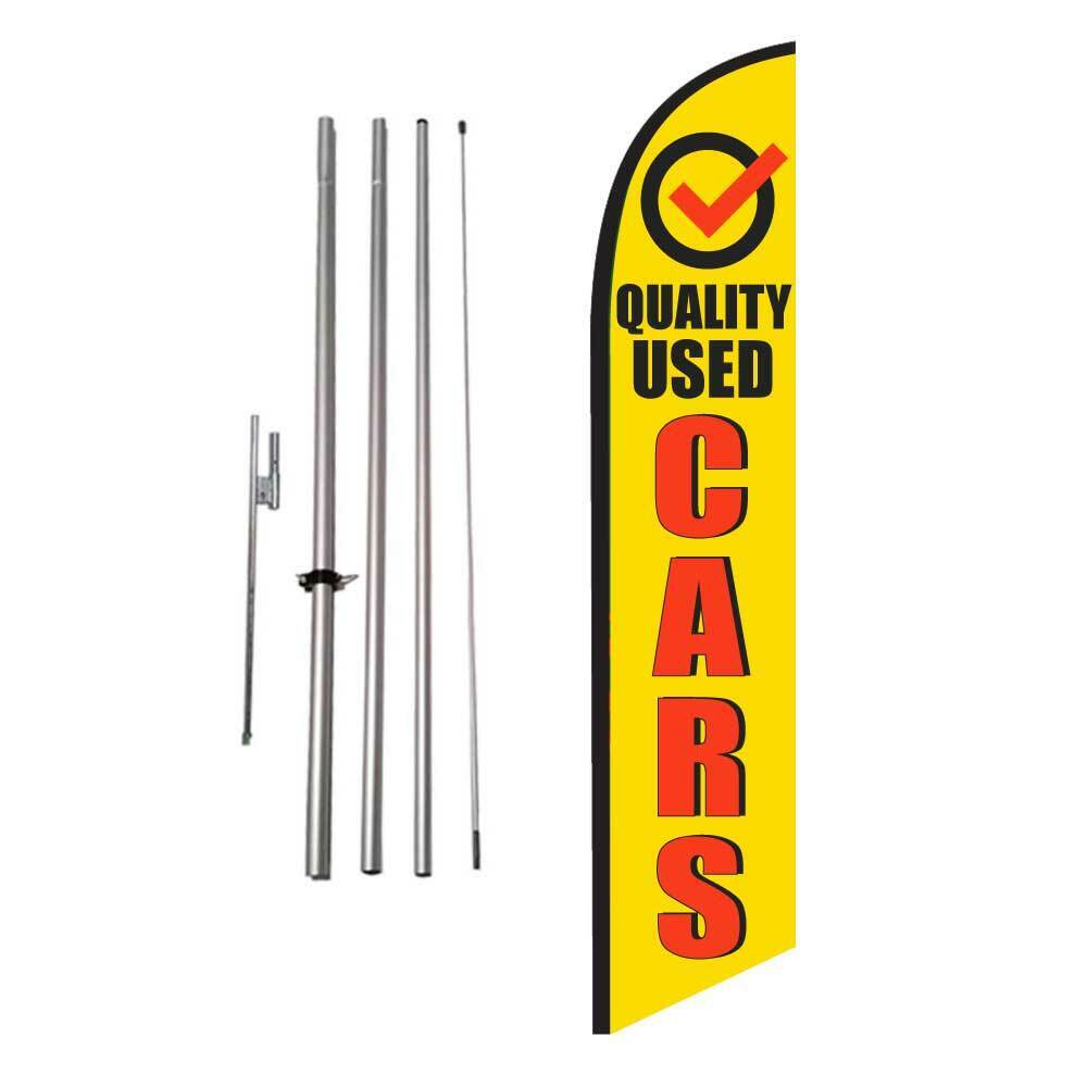 2 two CARROS MEJORES 15 Swooper #8 Feather Flags KIT 2 two CARROS MEJORES 15 Swooper #8 Feather Flags KIT