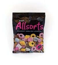 Allsorts Gourmet English Licorice &ndash; Natural Color & Flavors - 6.3 Oz Bag Pack...