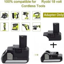 Adapter For Hitachi 18V 20V Li-ion Battery Convert to for Ryobi 18V Power Tools