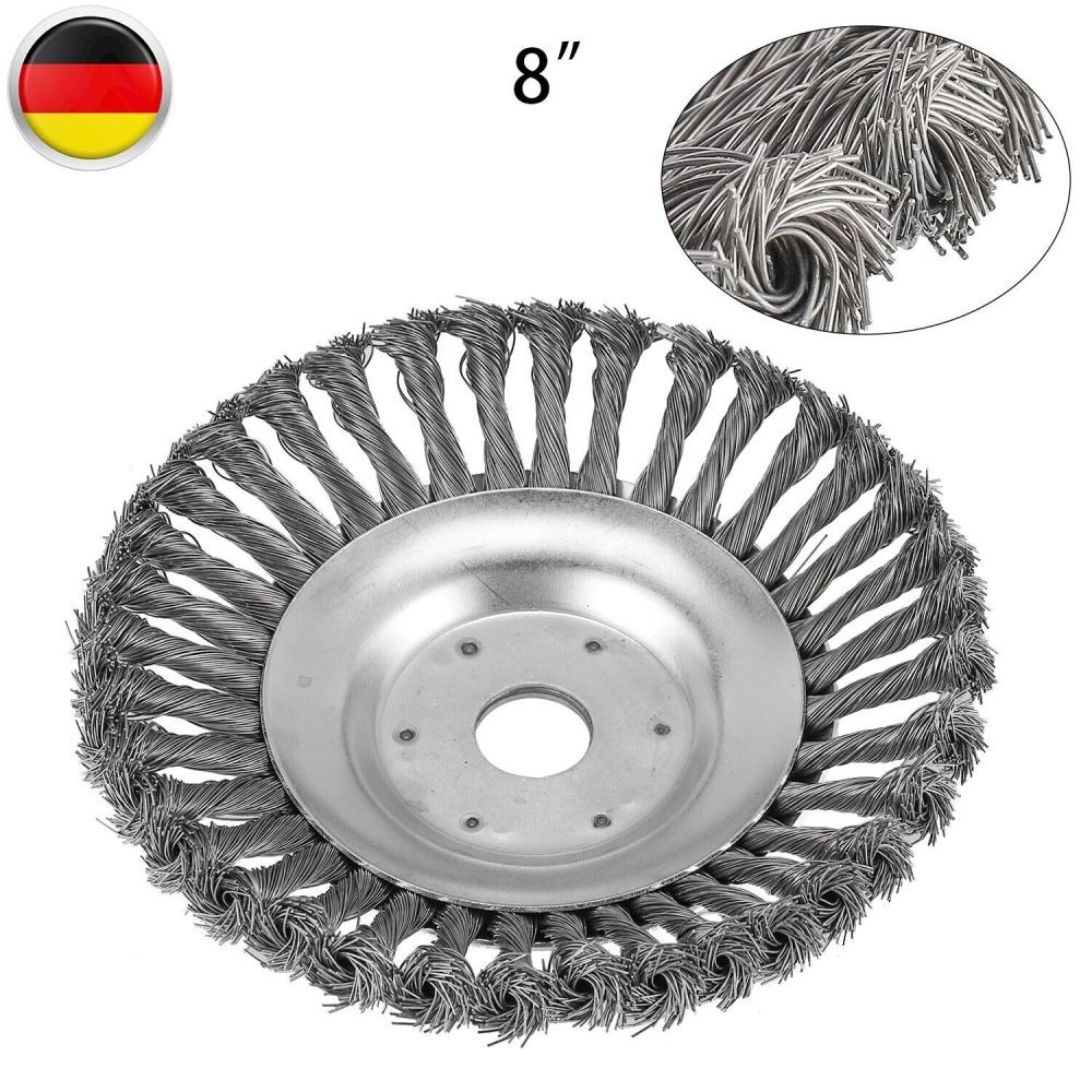 Ratioparts 6-707 Unkrautbürste OCTO 200 mm, 25,4 mm Durchmesser-Bohrung