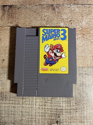 Super Mario Cartridge ONLY NINTENDO NES Authentic