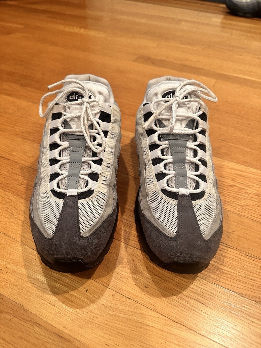 2018 Nike Air Max 95 Og Black White-Granite-Dust AT2865-003