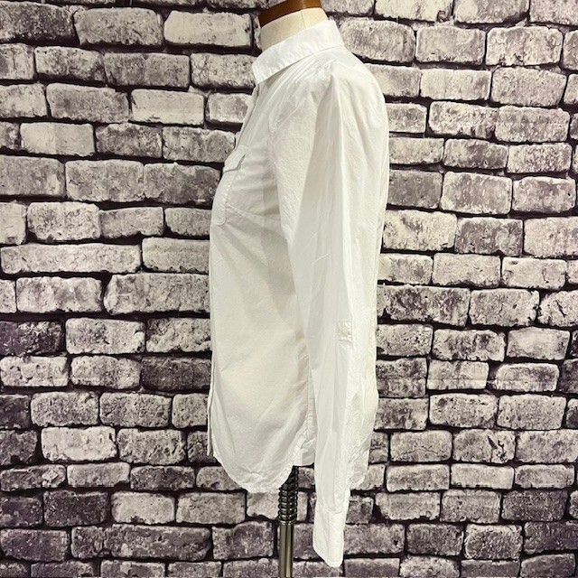 Talbots White Button Down Long Sleeve Blouse Size… - image 4