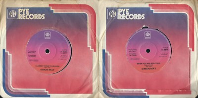 DISCO 45 GIRI SIMON MAY    CLOSEST THING TO HEAVEN // WHEN YOU ARE BEAUTIFUL
