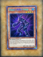 Yugioh Vision HERO Vyon BLHR-EN059 Secret Rare 1st Ed NM