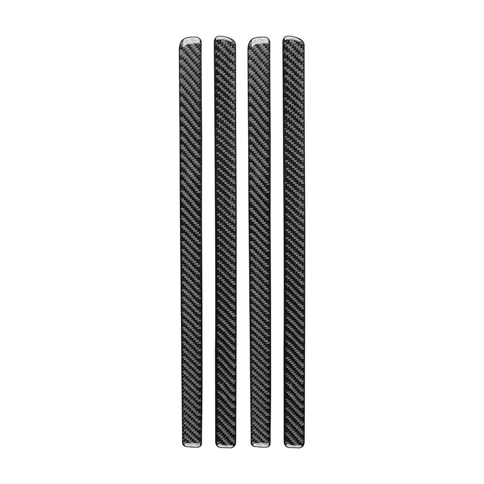 For Dodge Charger 08-10 Vinyl Carbon Fiber Car Inner Door Strip Panel Decor Trim - Image 2 of 4