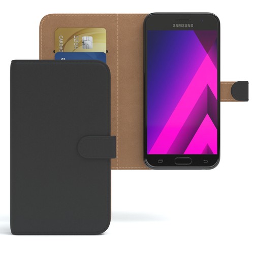 EAZY CASE für Samsung Galaxy A5 2017 Handytasche Bookstyle EC Karten Schutzhülle - Zdjęcie 2 z 7