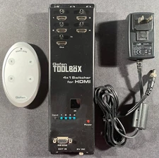 Gefen ToolBox 4x1 Switcher for HDMI 1.3 Four Sources to One Display, with Remote
