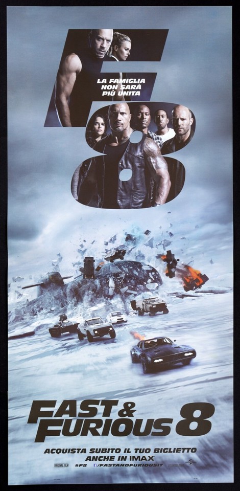 Locandina di Fast and Furious 8 (2017)