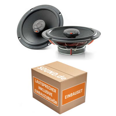 Focal Lautsprecher für Mercedes SLK R170 Auto Einbauzubehör Einbauset Tür vorne