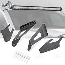 For 15-16 17 18 19 Silverado 2500HD/3500HD 50'' Light Bar Roof Windshield Mounts