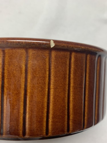 Vintage Discontinued Sango Nova Brown 4933 Set Of 2 Casserole Dishes-1 Lid - Picture 8 of 10