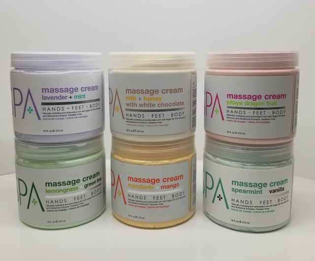 spa massage cream