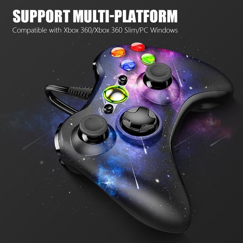 Wired PC Controller for Xbox 360 Windows 7,8,10,11 with Dual-Vibration - Picture 3 of 6
