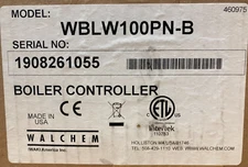 Walchem W100 Boiler Controller - Model WBLW100PN-B - NIB - Factory Sealed