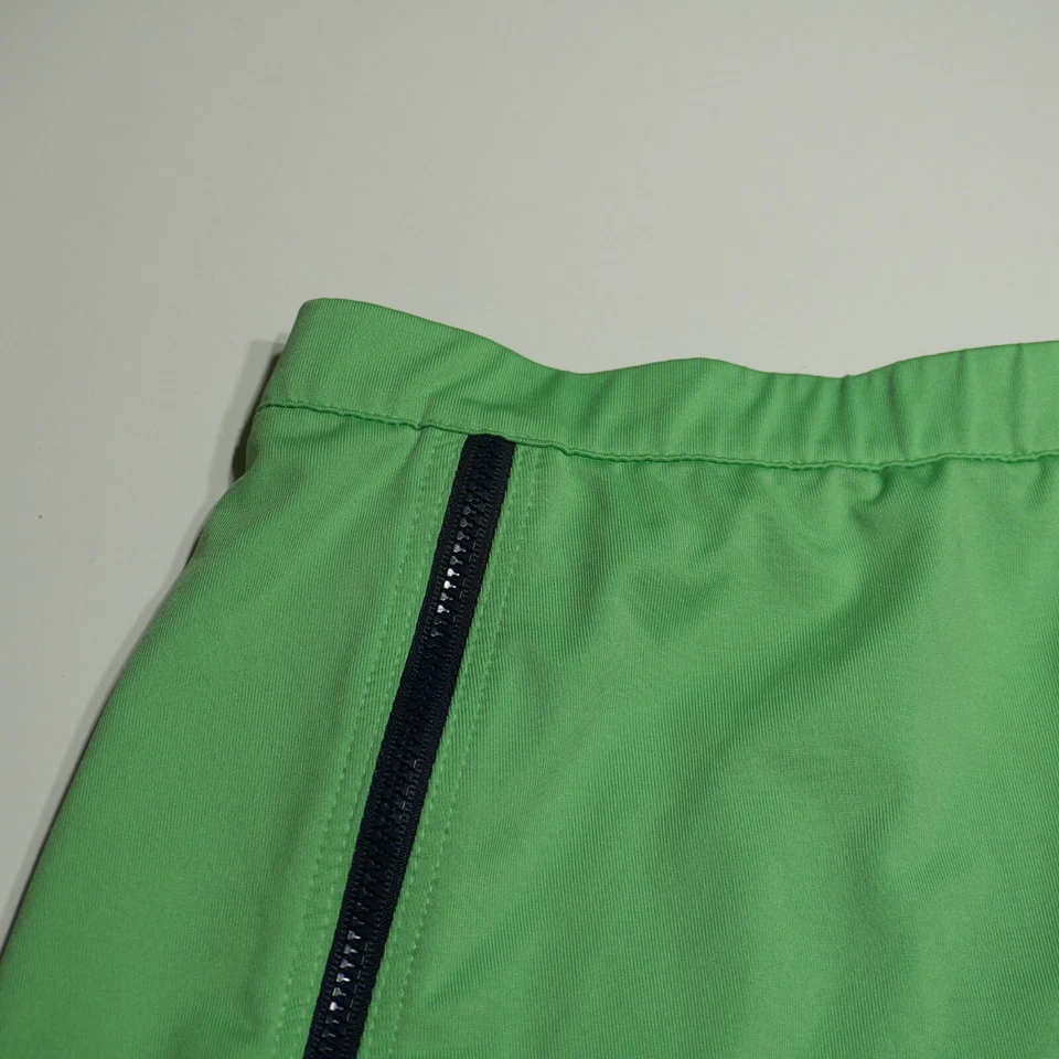 Falda deportiva Bolle para mujer grande verde doble cremallera frontal golf tenis mezcla de polietileno Foto 3 de 4